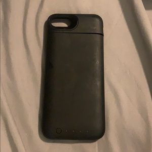 iphone mophie battery case matte black works great